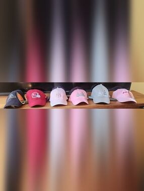 A Bunch of Baseball Caps